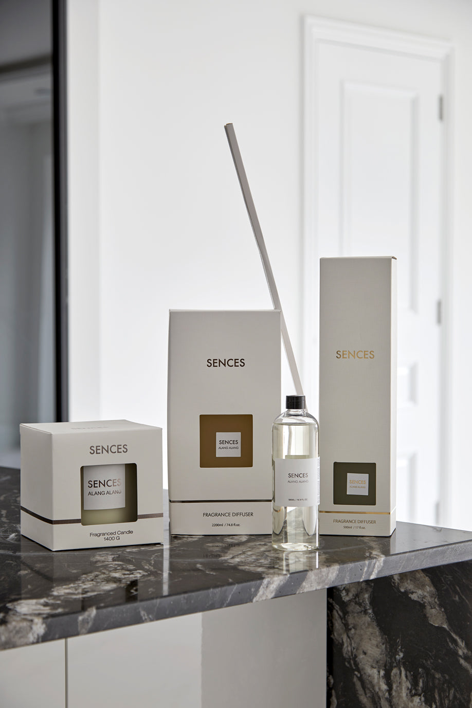 White Extra Large Alang Alang Reed Diffuser 2200ml