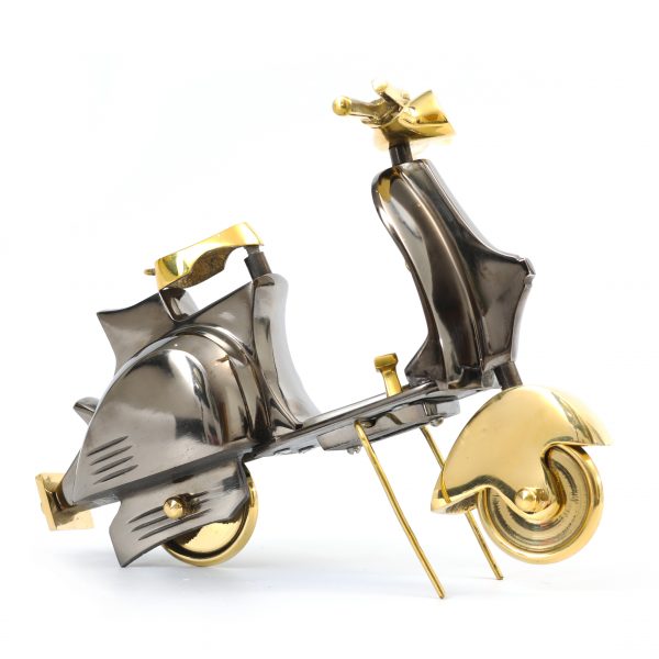 Black Gold Brass Scooter