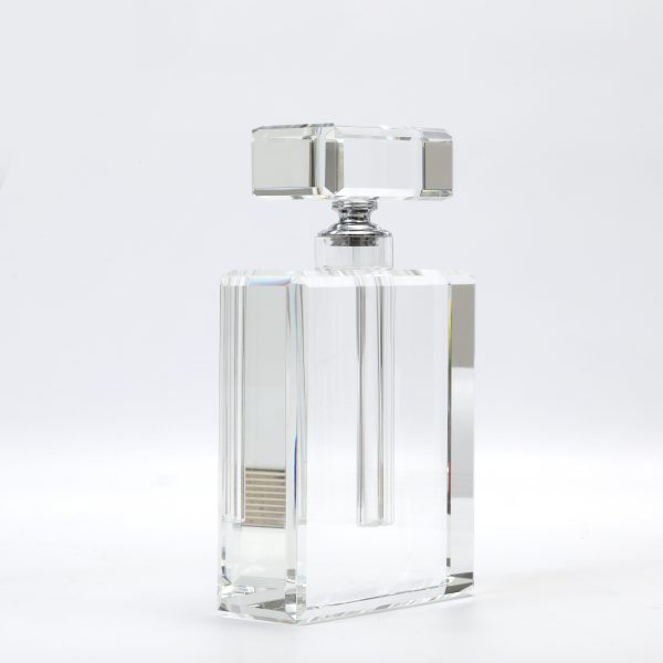 Crystal Flat Perfume Bottle