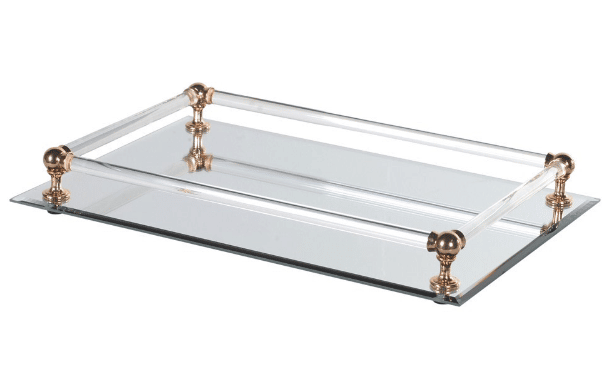 Rectangular Mirror Tray