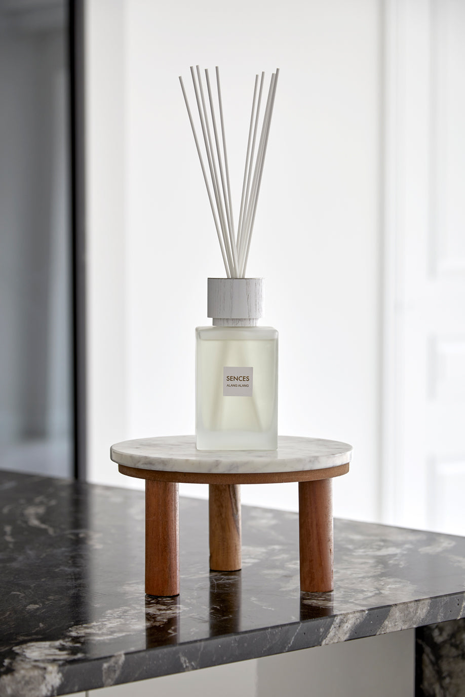 Large White Senses Alang Alang Reed Diffuser 500ml