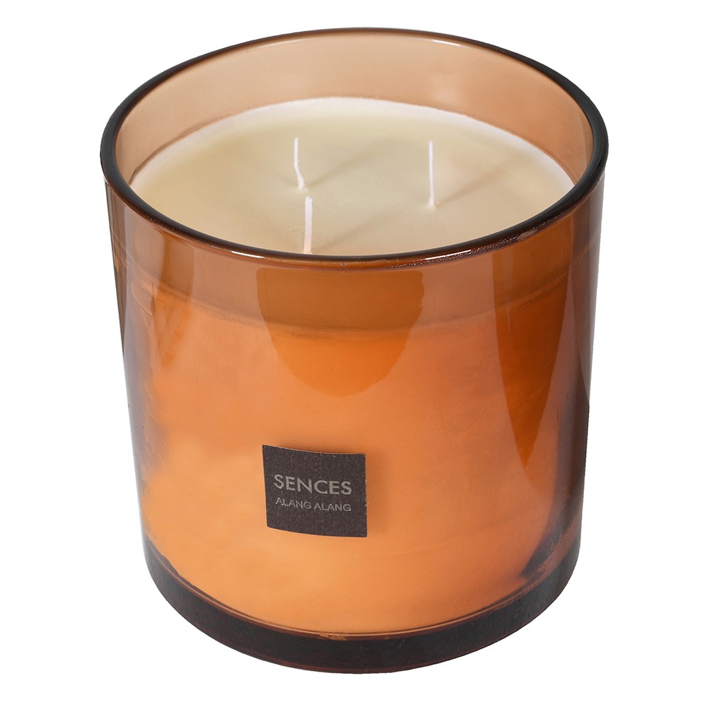 Sences Large Amber 3 Wick Candle