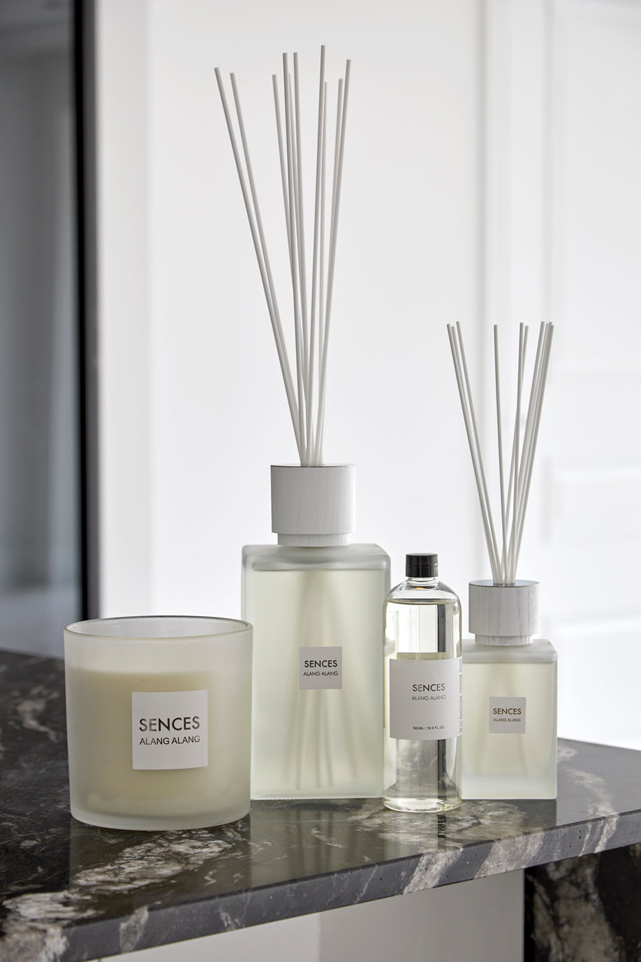 Sences White Alang Alang Diffuser Refill 500ml