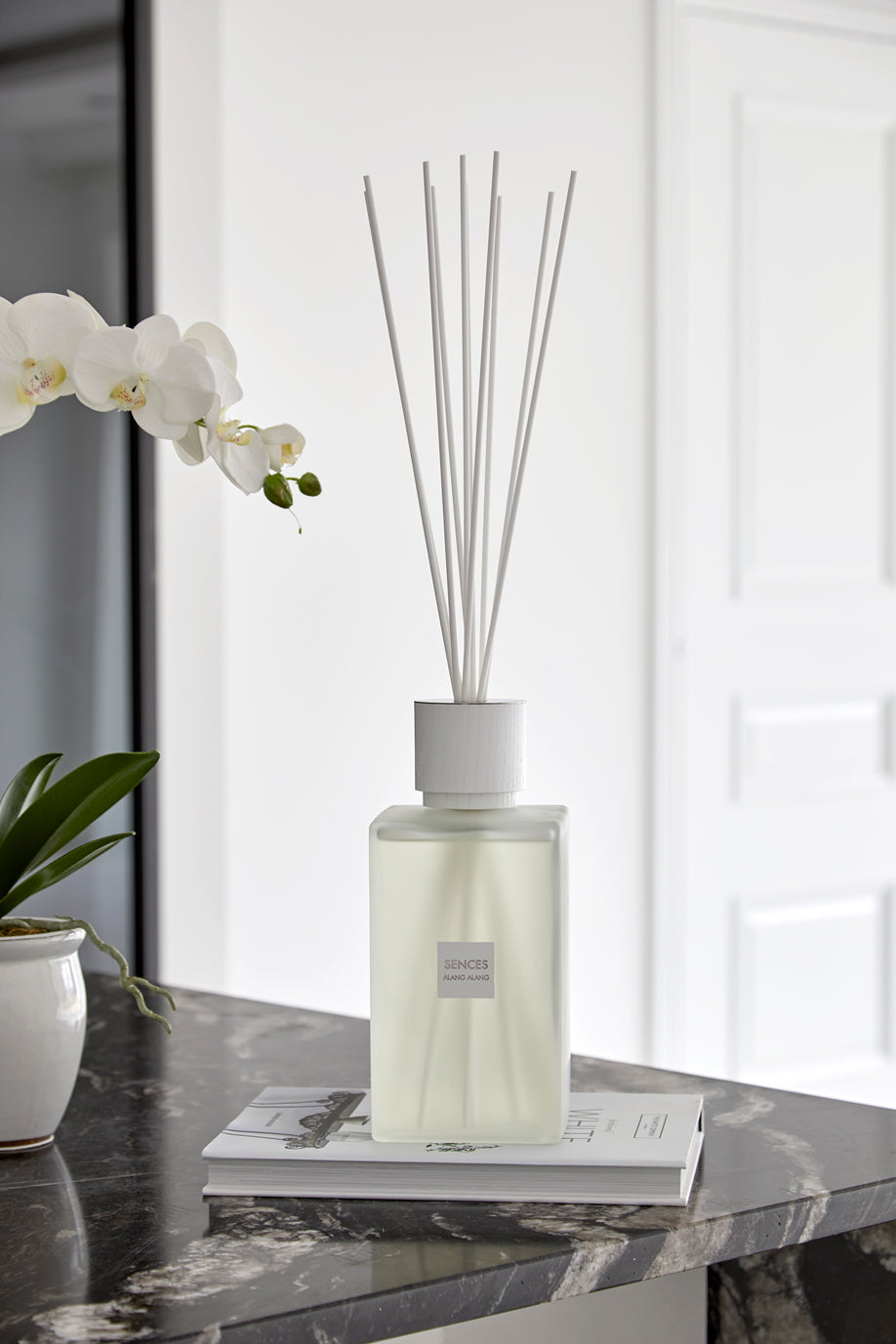 White Extra Large Alang Alang Reed Diffuser 2200ml