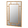 Gold Mock Bamboo Mirror